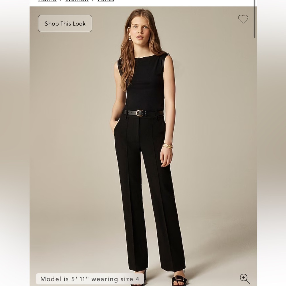 Natalia pant in four-season stretch Sz 6T corporate girl work boss